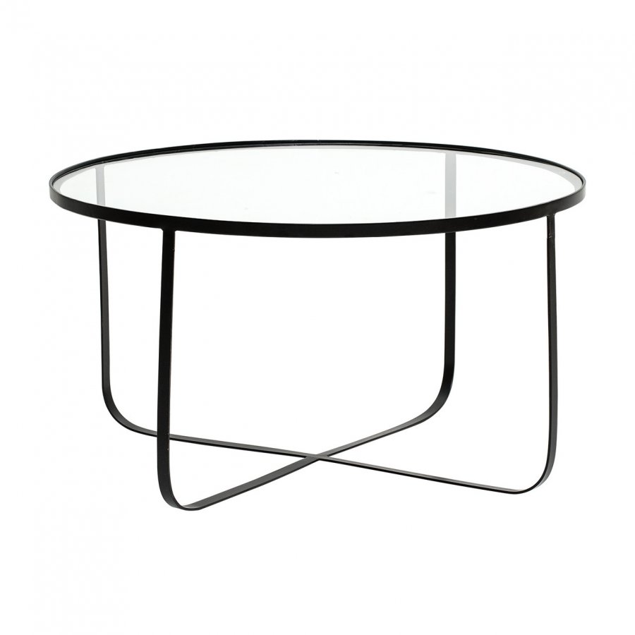 Bloomingville Harper Sofabord 80cm, Sort