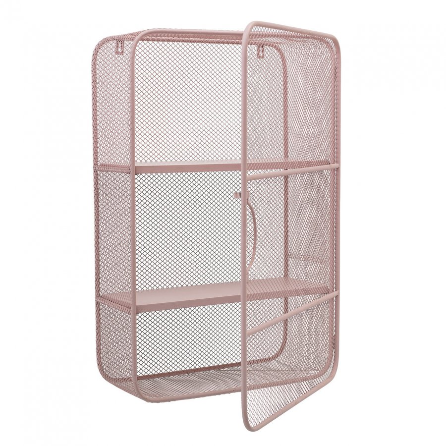 Bloomingville Skab 40x61 cm, Rosa Metal