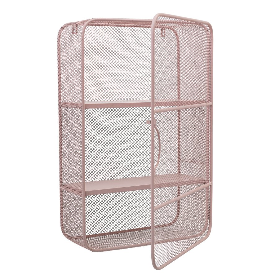 Bloomingville Skab 40x61 cm, Rosa Metal