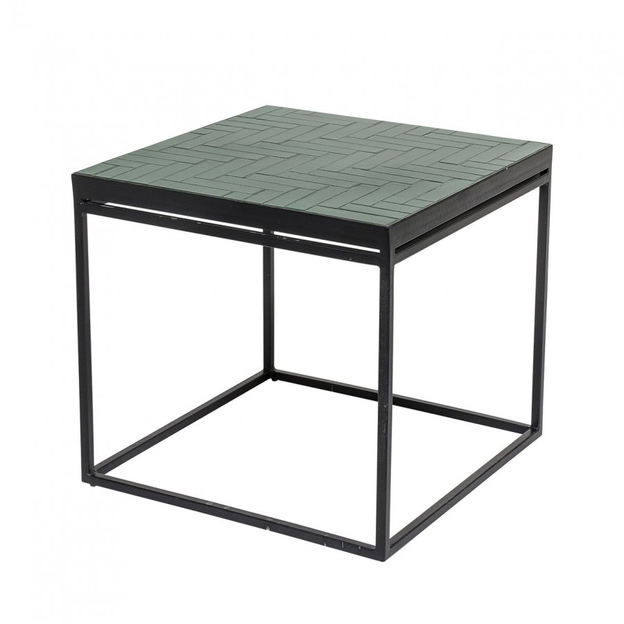 Bloomingville Bay Sidebord 41x41 cm, Grn Beton