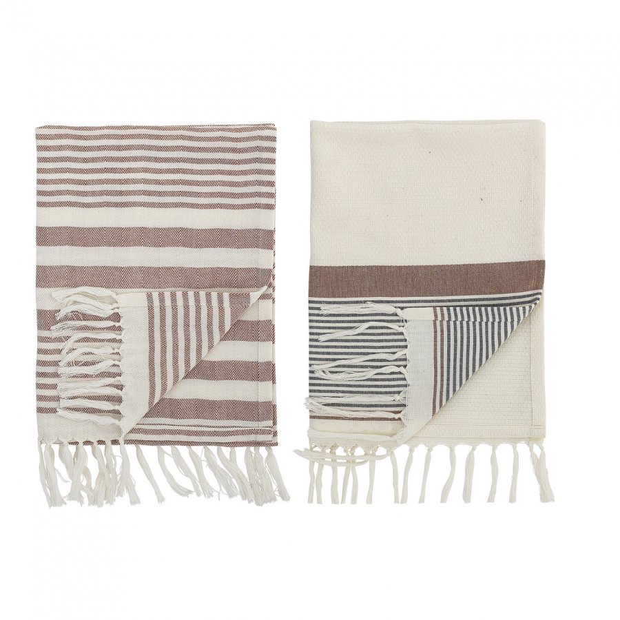 Bloomingville Viskestykke 2stk, Bomuld