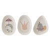 Bloomingville Princess Tallerken 3 stk, Rosa Bambus melamin