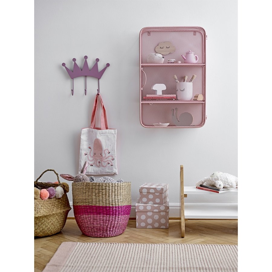 Bloomingville Skab 40x61 cm, Rosa Metal