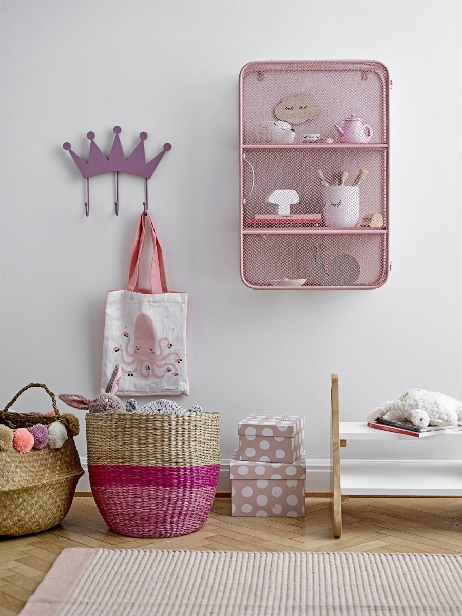 Bloomingville Skab 40x61 cm, Rosa Metal