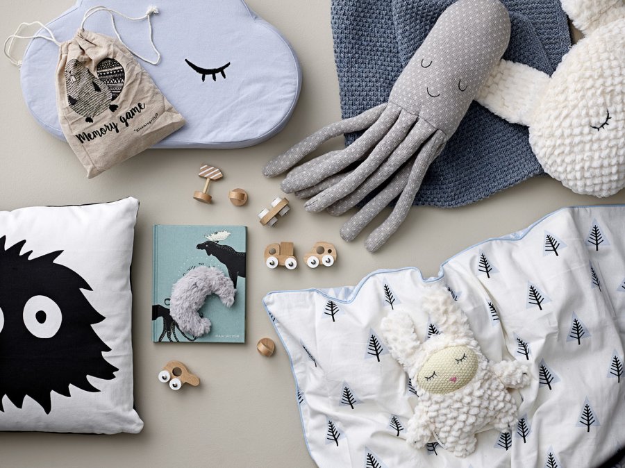 Bloomingville Mini Leget�jsbil 8 dele, B�g