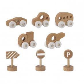 Bloomingville Mini Leget�jsbil 8 dele, B�g