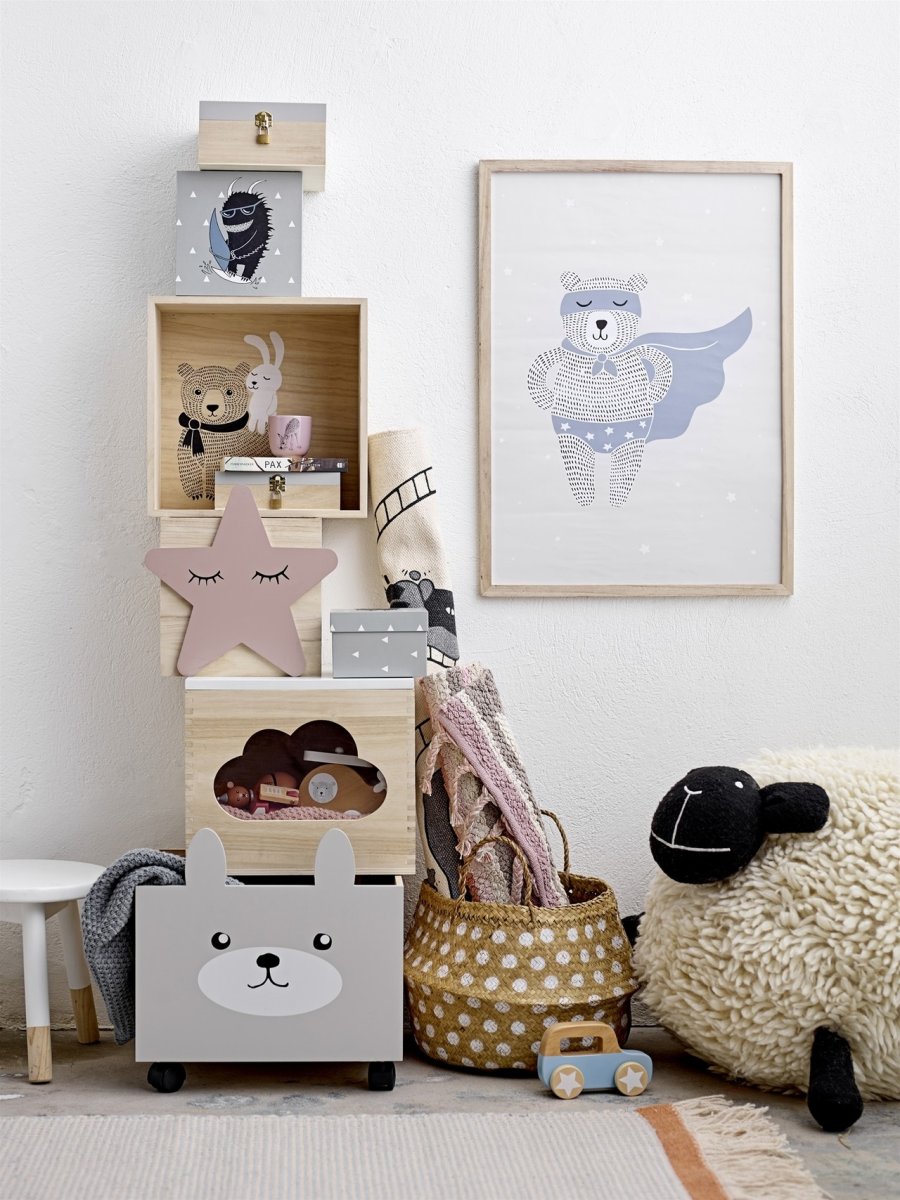 Bloomingville Mini Puf Uld, Fr