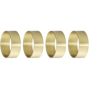Bloomingville Laurie Servietring 4 stk �4,5 cm, Guld
