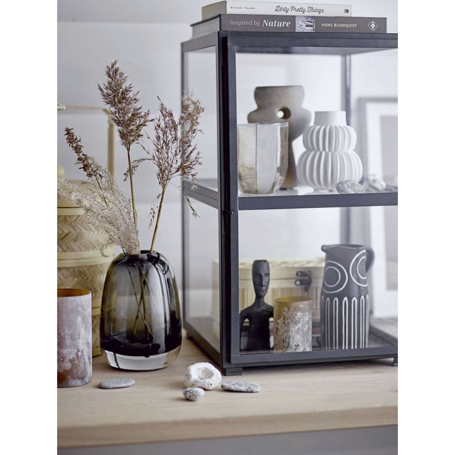 Bloomingville Halfdan Vase H14 cm, Hvid