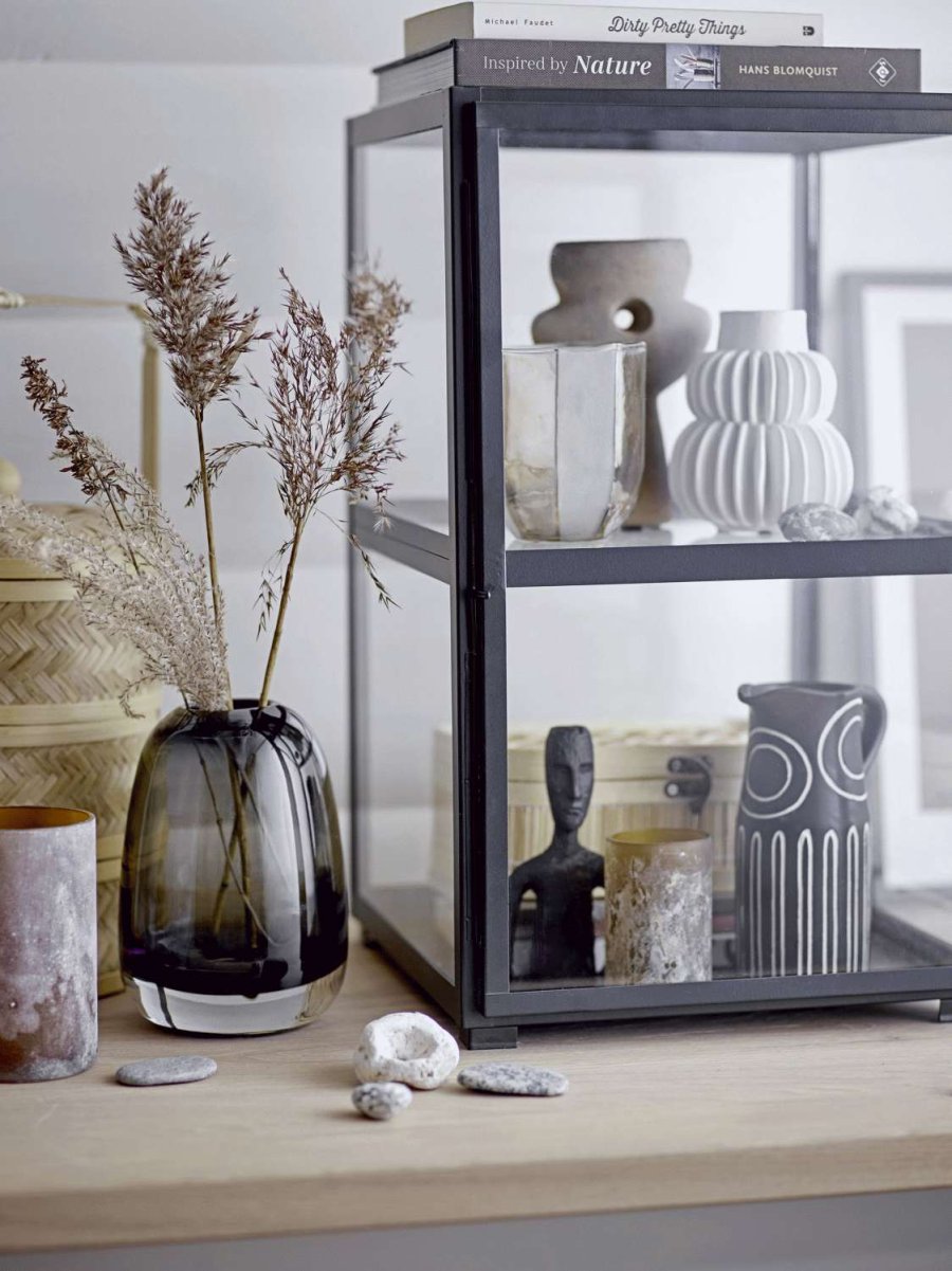 Bloomingville Halfdan Vase H14 cm, Hvid