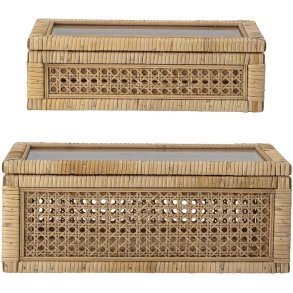Bloomingville Lally �ske 2 stk, Rattan