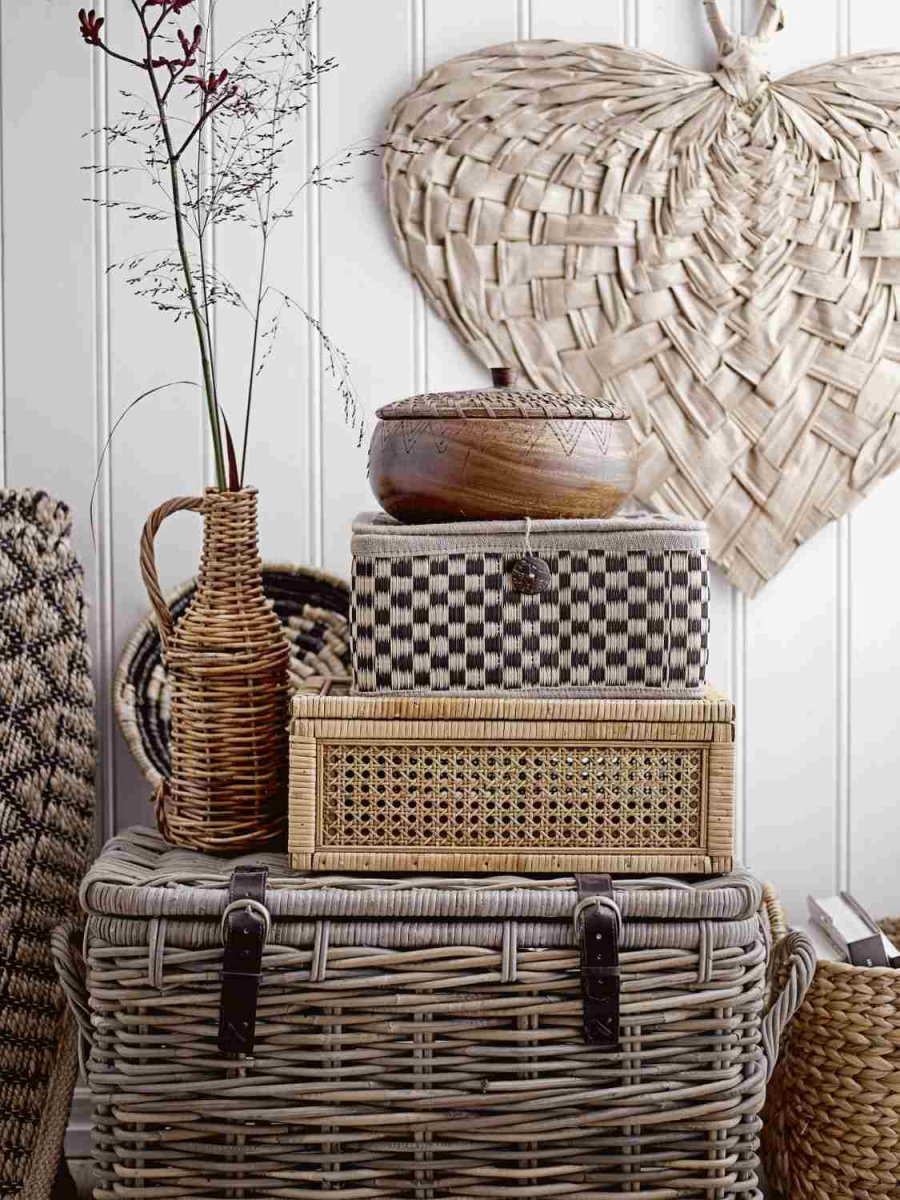 Bloomingville Lally �ske 2 stk, Rattan