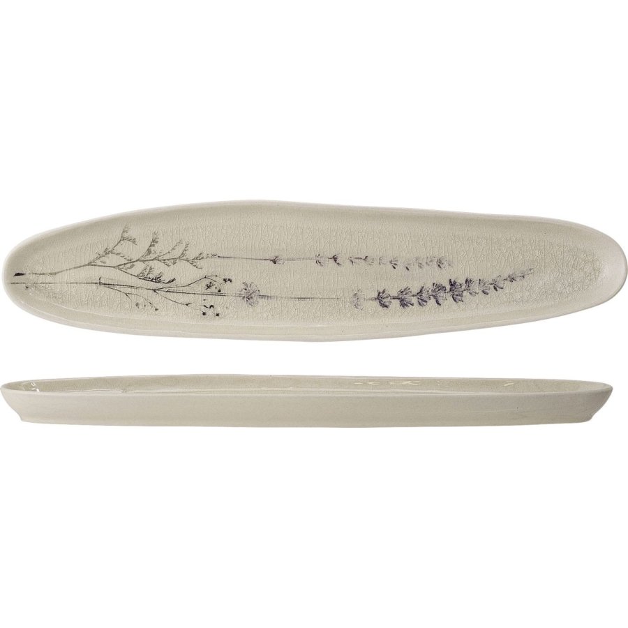 Bloomingville Bea Serveringsfad 8x35,5 cm, Natur