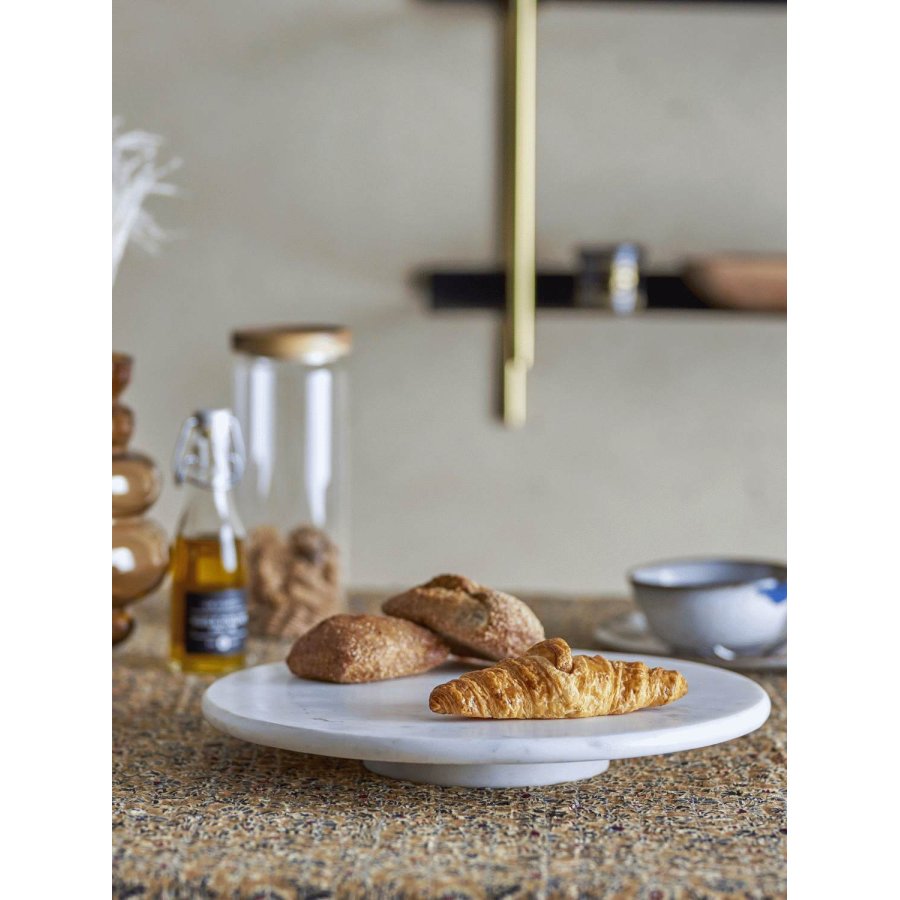 Bloomingville Ellin Fad p� Drejefod �35,5 cm, Hvid