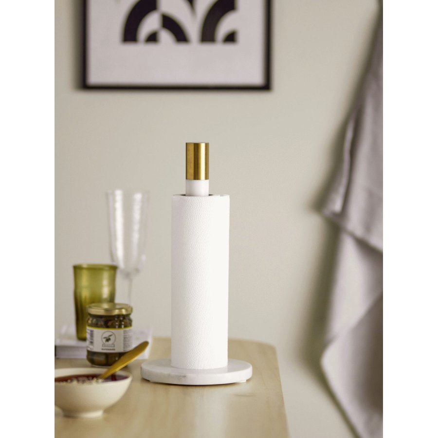 Bloomingville Emira K�kkenrulleholder H32 cm, Hvid