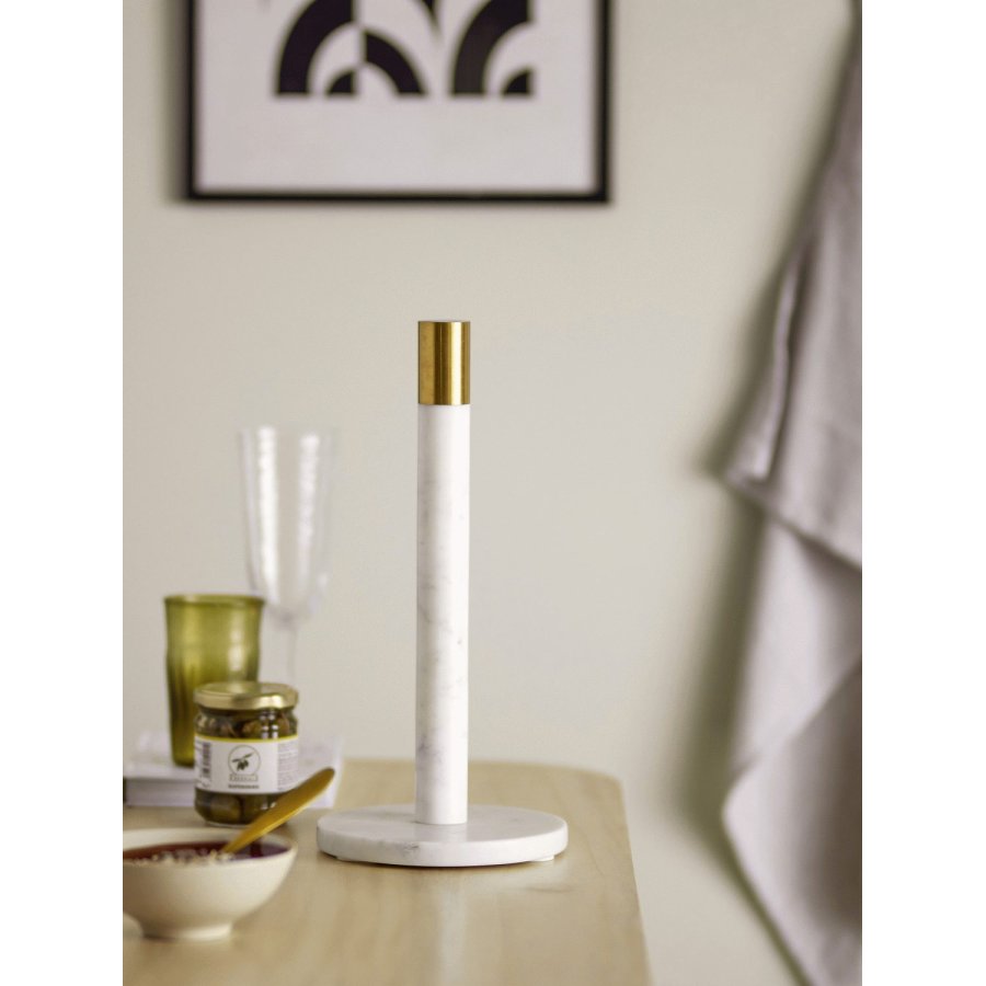 Bloomingville Emira K�kkenrulleholder H32 cm, Hvid