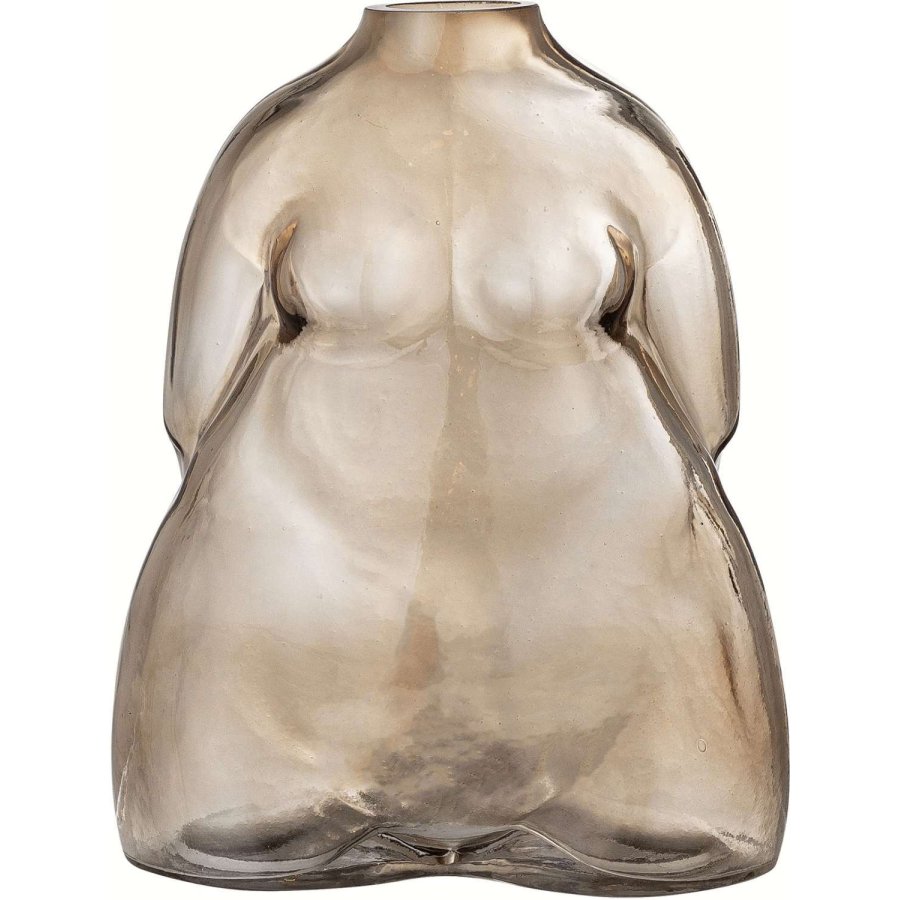 Bloomingville Evie Vase H19 cm, Brun