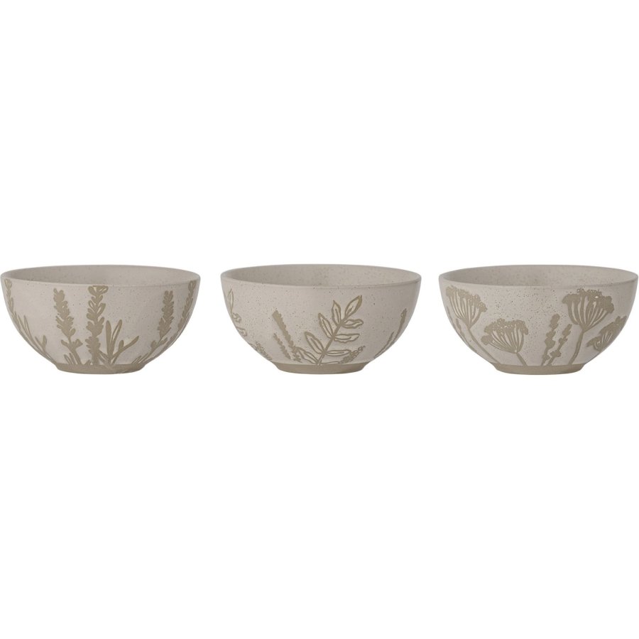 Creative Collection Primrose Sk�l 3 stk. �11,5 cm, Natur