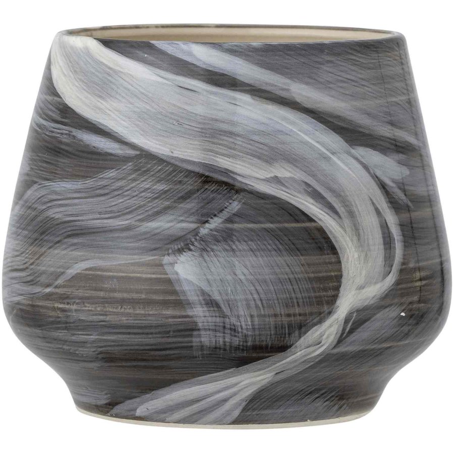 Bloomingville Skjalm Urtepotteskjuler H15,5 cm, Brun