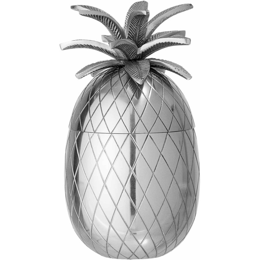 Bloomingville Yuichi Eisk&uuml;bel H24 cm, Silberfarbenes Finish