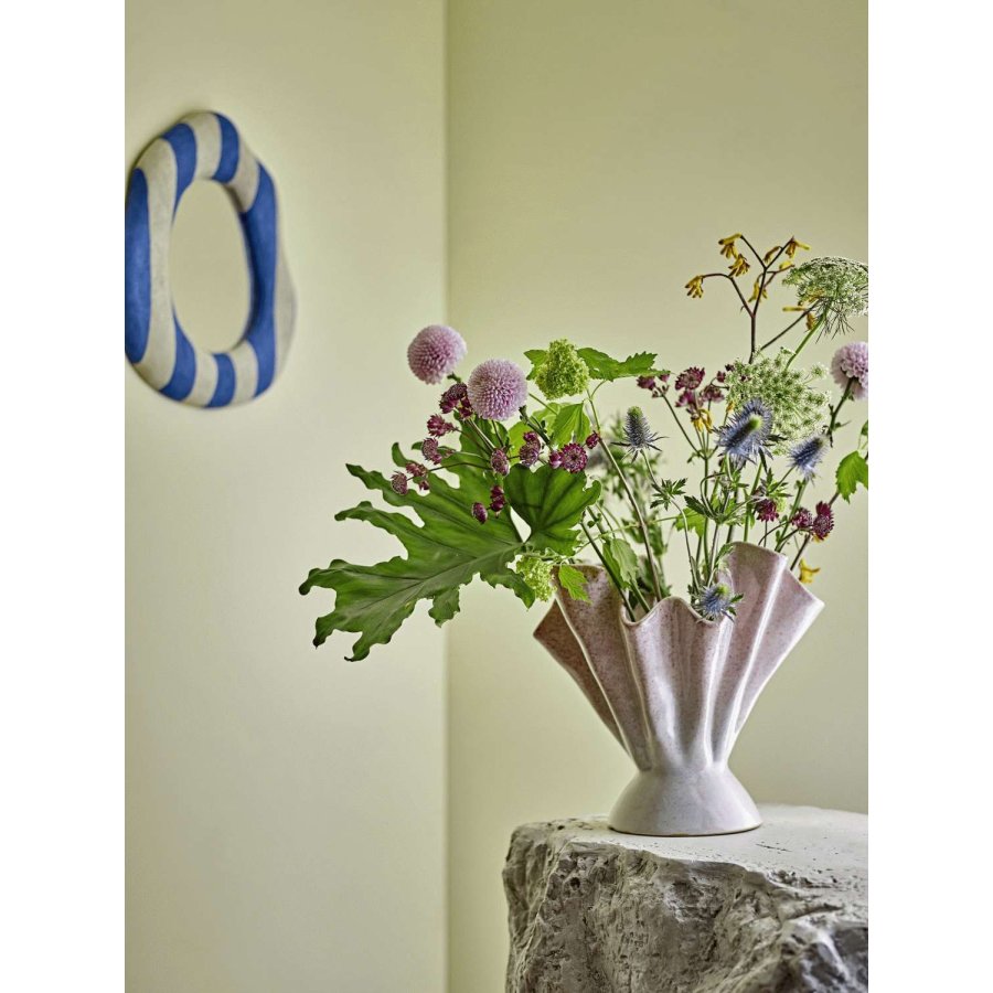 Bloomingville Plier Vase H29 cm, Rose