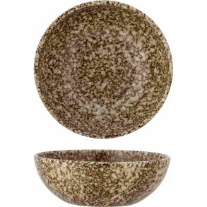 Bloomingville Paula Sk�l �16 cm, Brun/Hvid