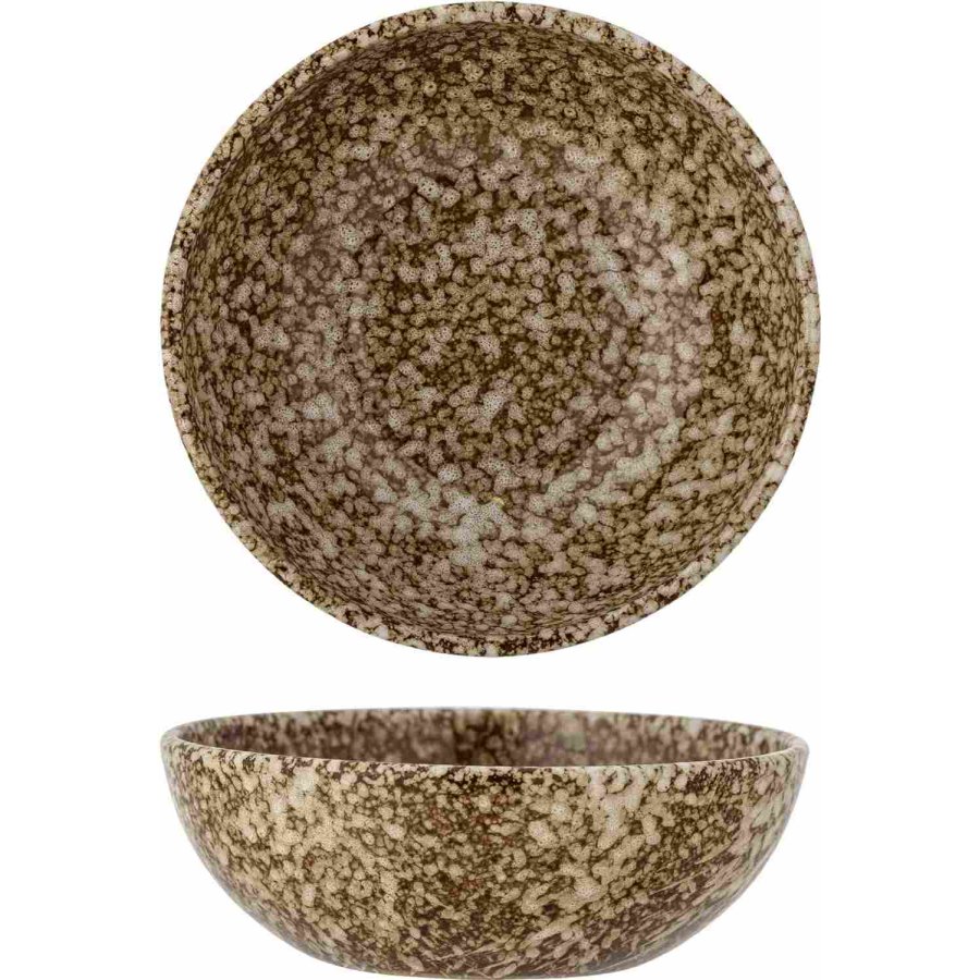 Bloomingville Paula Sk�l �16 cm, Brun/Hvid