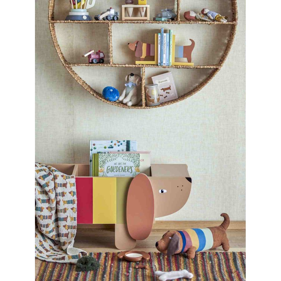 Bloomingville Mini Charlie Bogkasse 108x37 cm, Multi