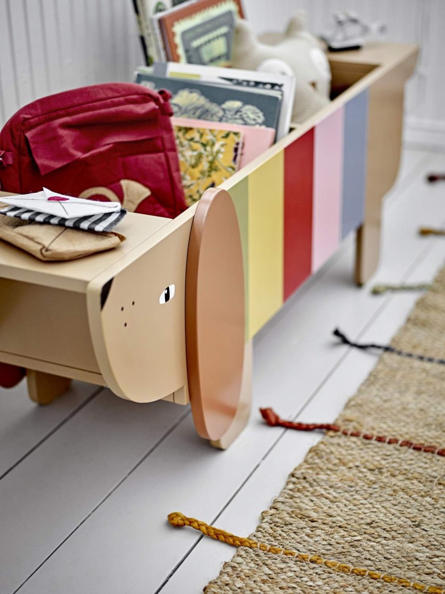 Bloomingville Mini Charlie Bogkasse 108x37 cm, Multi