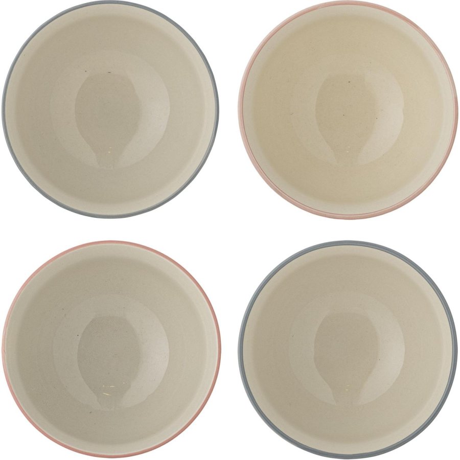 Bloomingville C&eacute;cile Sk�l 4 stk. �13,5 cm, Multi