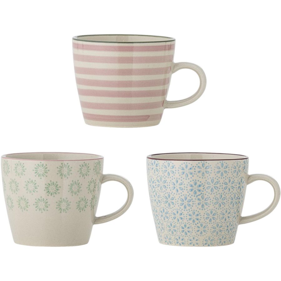 Bloomingville Patrizia Krus m. Hank 3 stk. 38 cl, Multi