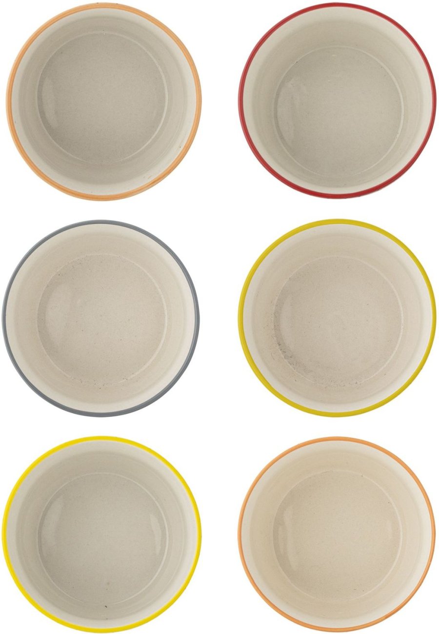 Bloomingville Carla Sk�l 6 stk. �11 cm, Multi