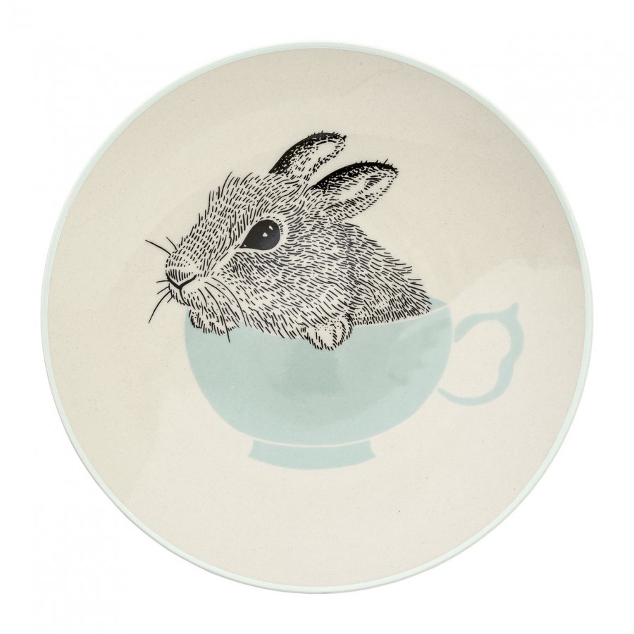Bloomingville Albert Teller 20 cm, Weiß