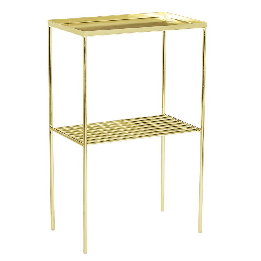 Bloomingville Grid Sidebord, Guld