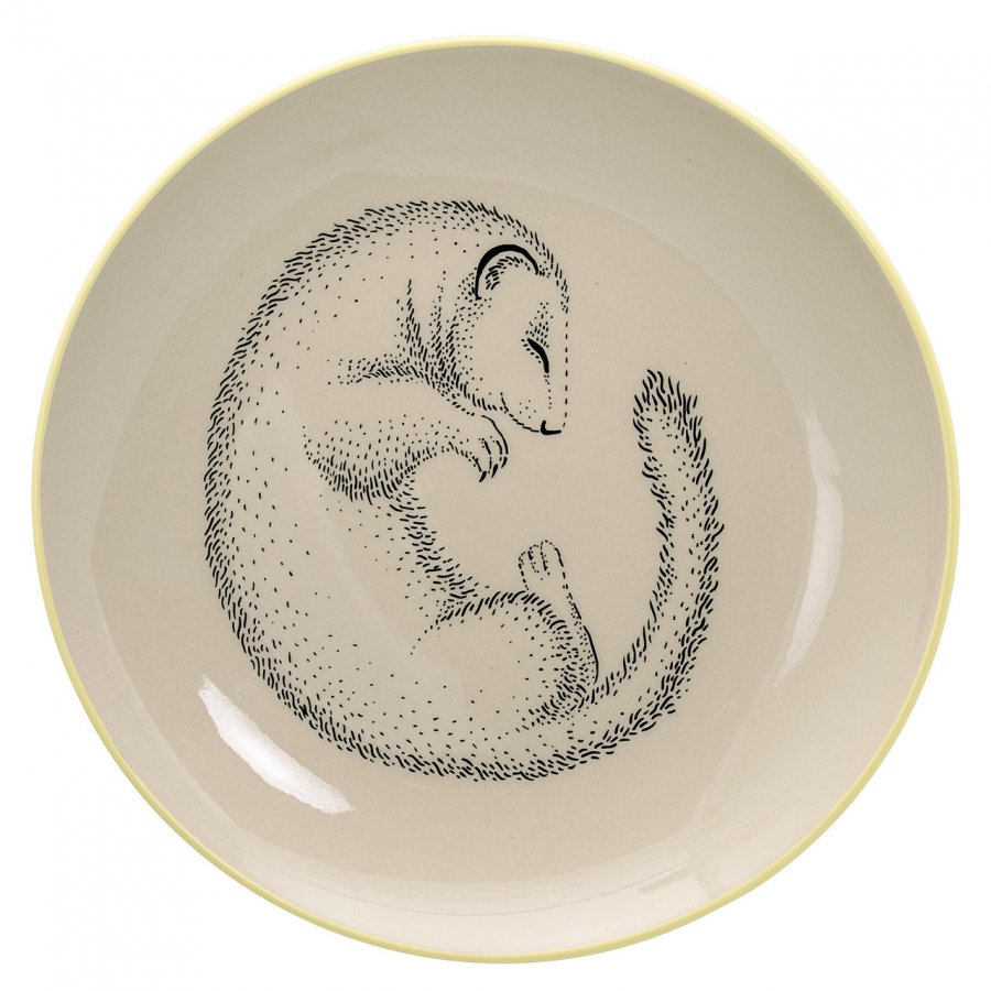 Bloomingville Adelynn Tallerken �20cm, hvid