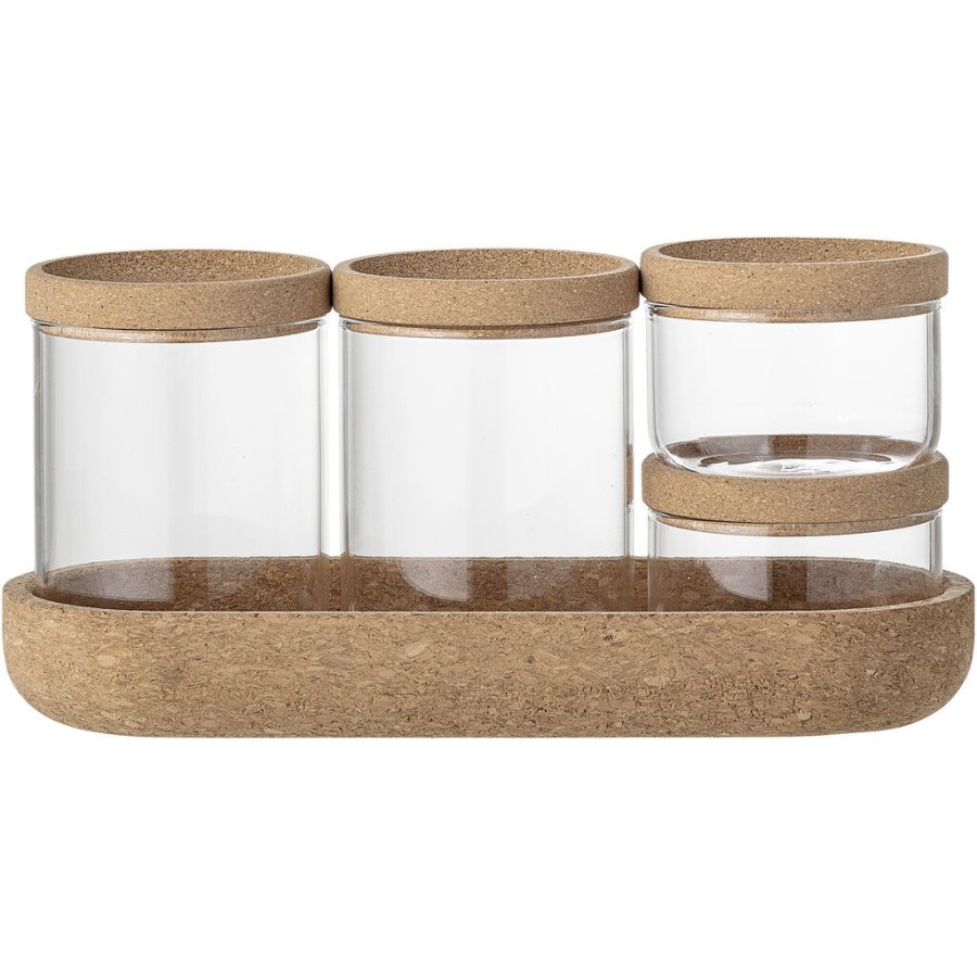 Creative Collection Orkun Krukke m/Lg 5 stk, Glas