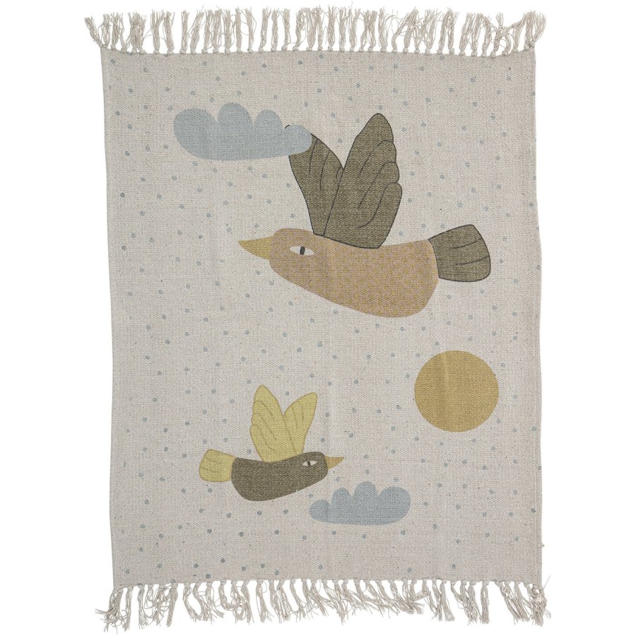 Bloomingville Mini Alois Decke 100x80 cm, Natur