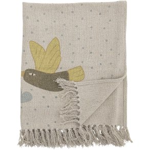 Bloomingville Mini Alois Plaid 100x80 cm, Natur