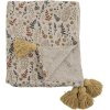 Bloomingville Mini Filipa Decke 130x160 cm, Gelb