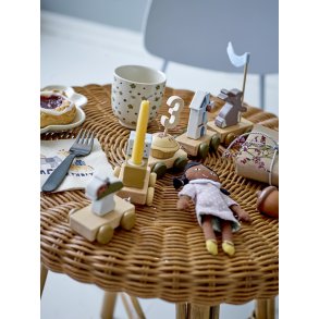 Bloomingville Mini Alfi Fødselsdagstog 39 cm, Brun