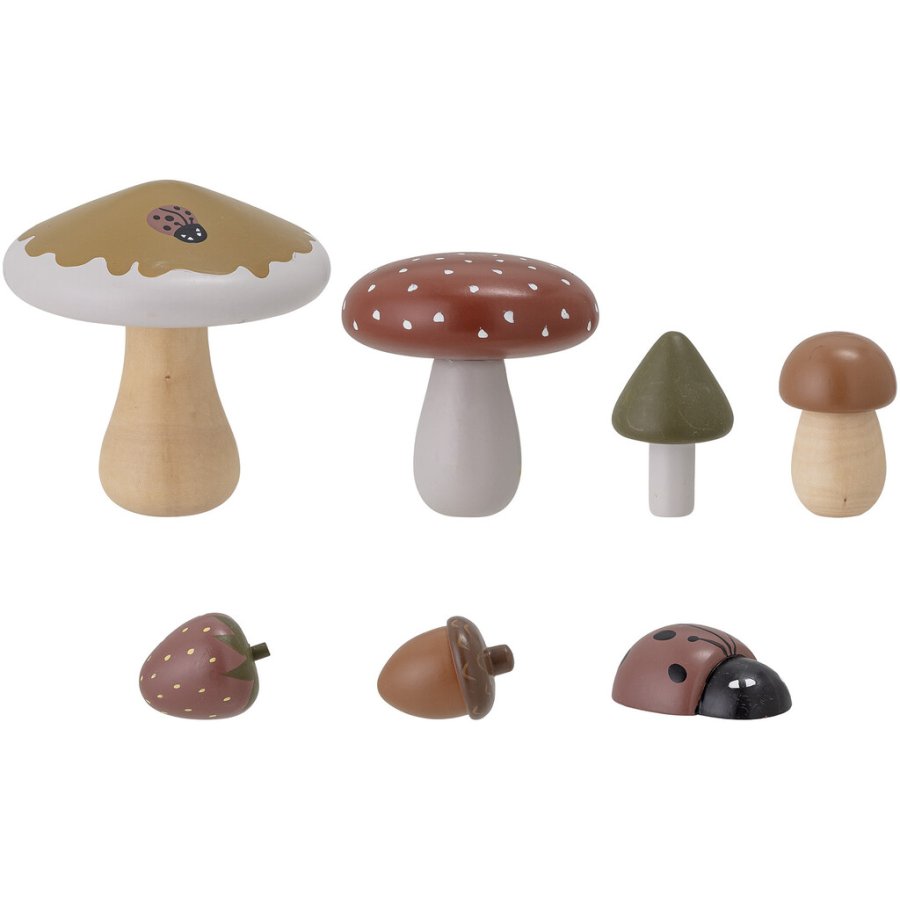 Bloomingville Mini John Legetj 7 stk, Natur