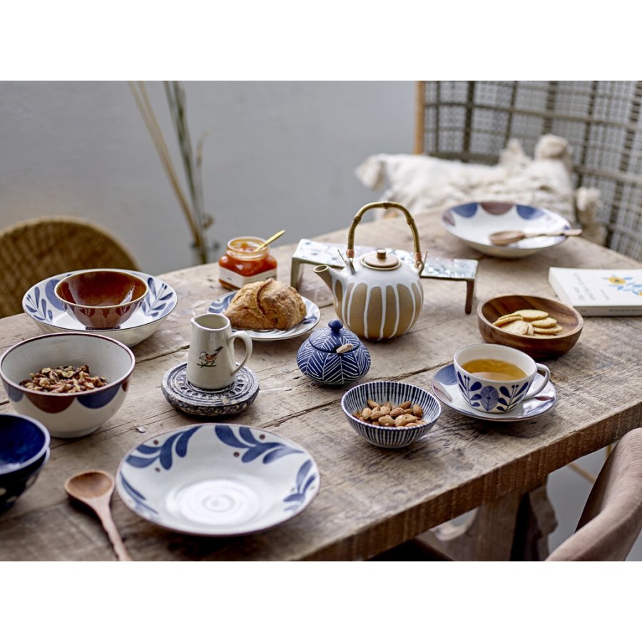 Creative Collection Camellia Schale �16,5 cm, Blau