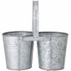 Bloomingville Jessy Urtepotteskjuler 25,5 cm, Galvaniseret jern