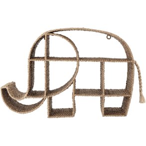 Bloomingville Mini Elmar Bogreol 90x61 cm, Natur