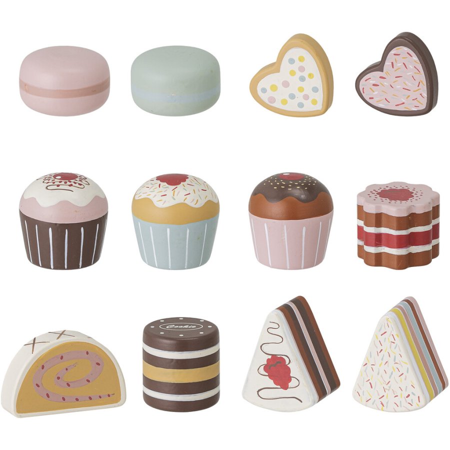 Bloomingville Mini Carlina Leget�jsmad 13 stk, Brun