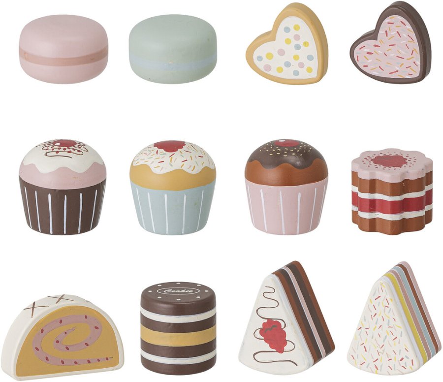 Bloomingville Mini Carlina Leget�jsmad 13 stk, Brun