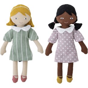 Bloomingville Mini Hella & Stella Dukkes�t 2 stk, Lilla