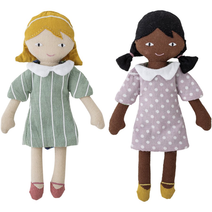 Bloomingville Mini Hella & Stella Dukkes�t 2 stk, Lilla
