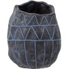 Creative Collection Ivo Deko Vase H18 cm, Blau