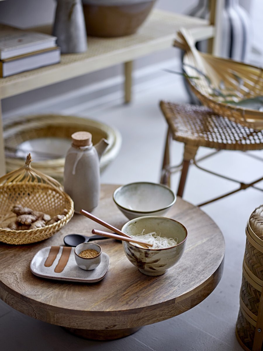 Bloomingville Masami Tallerken 14x10 cm, Hvid